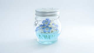 【本物のネモフィラ】お手頃価格ボトル 【Nemophila hydrangea】